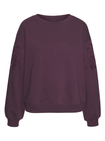 Vivance Sweatshirt in aubergine