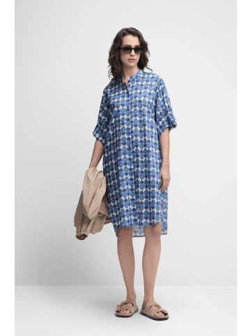 Cinque CIESENCE KLEID in Royalblau Gemustert