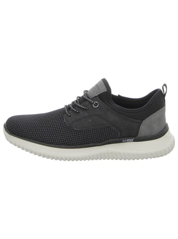 rieker Sportlicher Slipper in schwarz