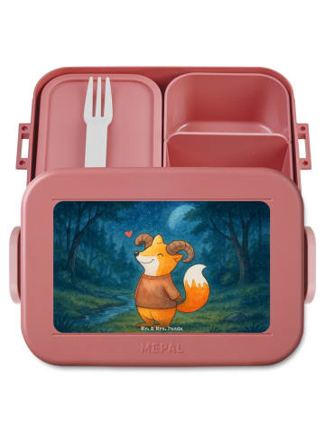 Mr. & Mrs. Panda MEPAL Bentobox Widder Astologie Design ohne Spruch in Rot Pastell