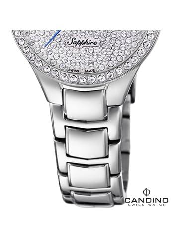Candino Analog-Armbanduhr Candino Elegance silber klein (ca. 30mm)