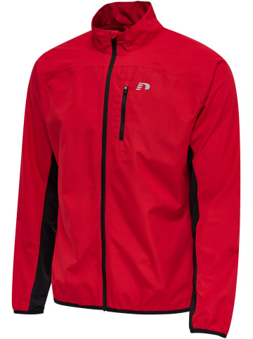 Newline Reißverschluss Jacke Reflektierend Logo Men's Core Herren in TANGO RED