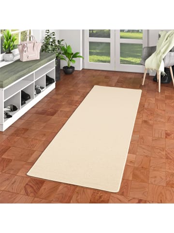 Snapstyle Natur-Läufer Wolle Berber in creme