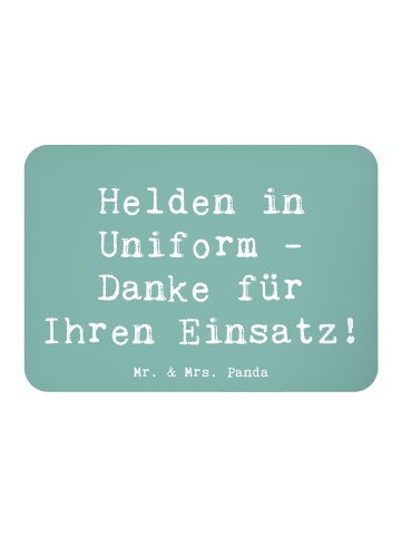 Mr. & Mrs. Panda magnet Spruch Polizist Held mit Spruch in Meeresbrise