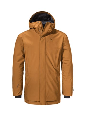 Schöffel Longjacket "Ins Parka Style Crivat MNS" in caramel