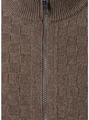 März Strickjacke Zip in Tree bark