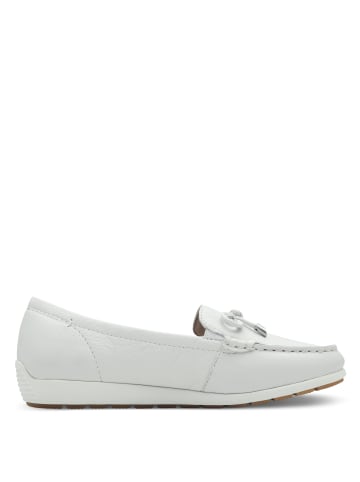 Tamaris Slipper Mokassin in weiß