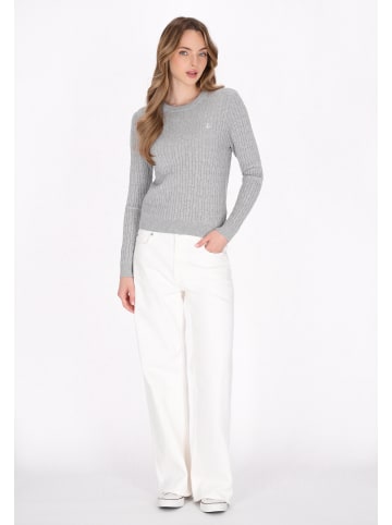 DreiMaster Maritim Sweater in light grey melange
