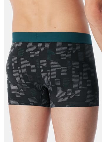 Schiesser Retro Short / Pant 95/5 Cotton in Schwarz / grau
