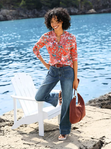 Heine Shirtbluse in erdbeere-bedruckt