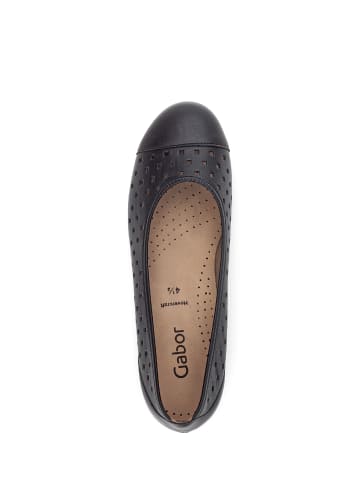 Gabor Fashion sportliche Ballerinas in schwarz