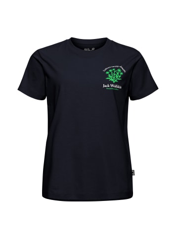 Jack Wolfskin T-Shirt Carefree T W in Dunkelblau