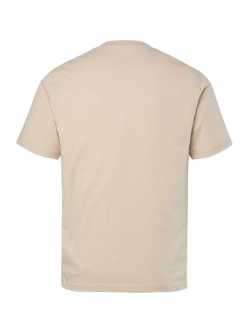 Men Plus Kurzarm T-Shirt in dunkles kitt