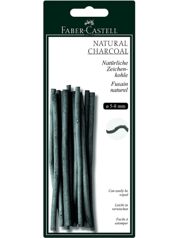 Faber-Castell Zeichenkohle Pitt monochrom natürlich ca. 5-8 mm