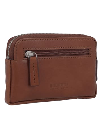 Leonhard Heyden Cambridge Schlüsseletui Leder 13 cm cognac