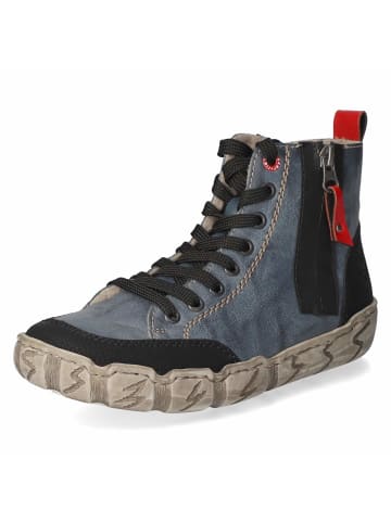 rieker Schnürstiefel in blau
