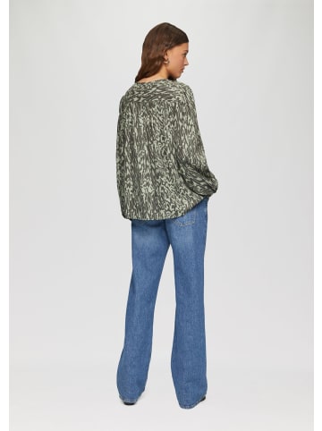 QS Bluse in 72A0_salbeigrün