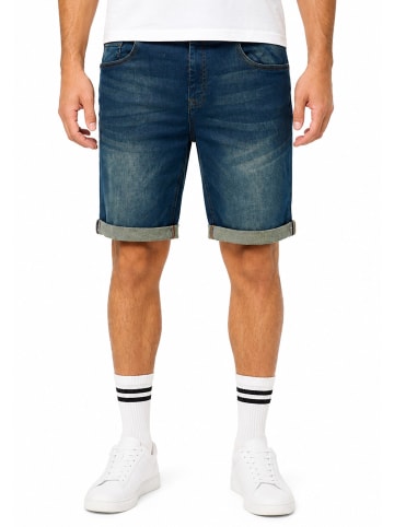 SOULSTAR Jeansshorts - mit Stretch & Regular-Fit als Kurze Hose für Herren in Mittelblau