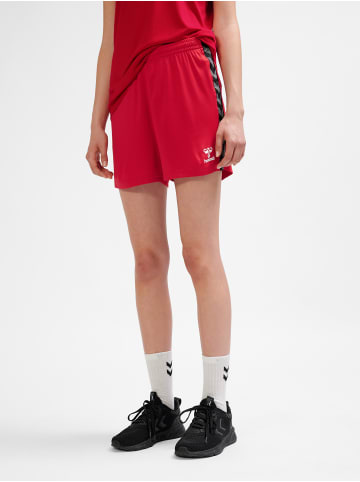 Hummel Verstellbare Taille Kurze Hose Hmlauthentic Damen in TRUE RED