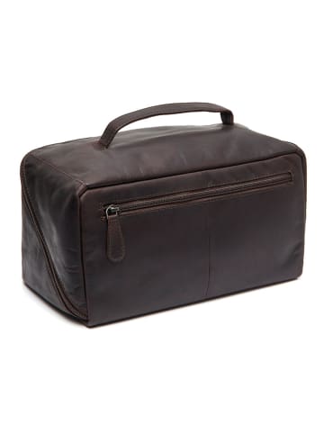 The Chesterfield Brand Trevia Kulturbeutel Leder 29 cm in brown