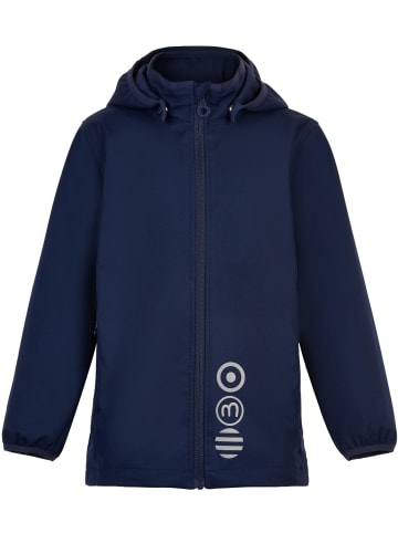 Minymo Kinder Softshelljacke "Softshell jacket-Solid" in Blau