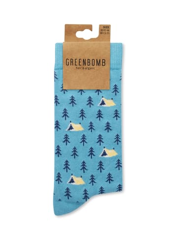 GreenBomb Socks Wood Tent in Mix