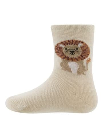 ewers Socken Löwe in Beige