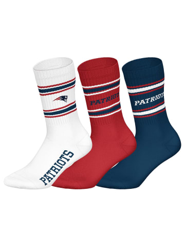 NFL Socken 3er Pack in New England Patriots
