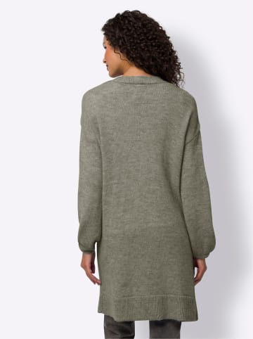 Heine Strickjacke in khaki