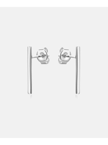 Diamant L'éternel Ohrringe aus 375 Weißgold