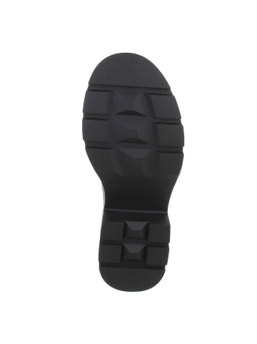 Ital-Design High Heel in Weinrot