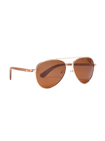 collezione alessandro Sonnenbrille " Mailand " in braun