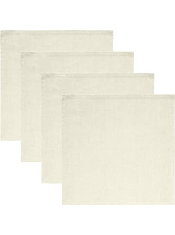 REDBEST Serviette 4er-Pack Tulsa in creme