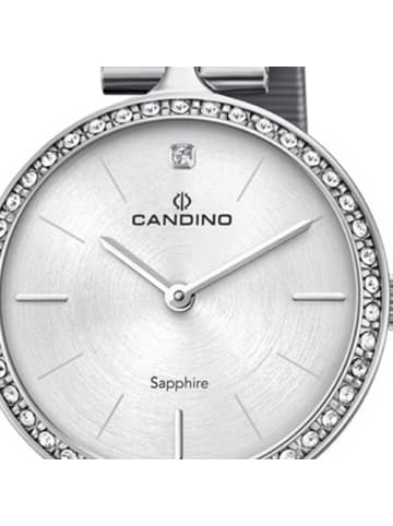 Candino Analog-Armbanduhr Candino Elegance silber klein (ca. 30mm)