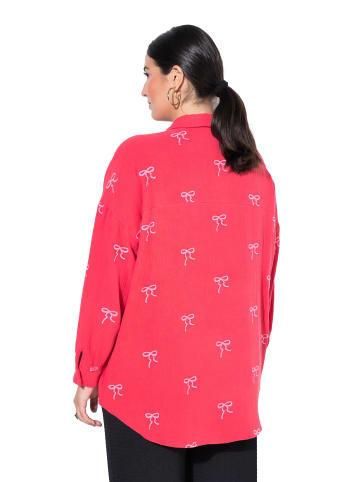 Studio Untold Hemdbluse in salsarot