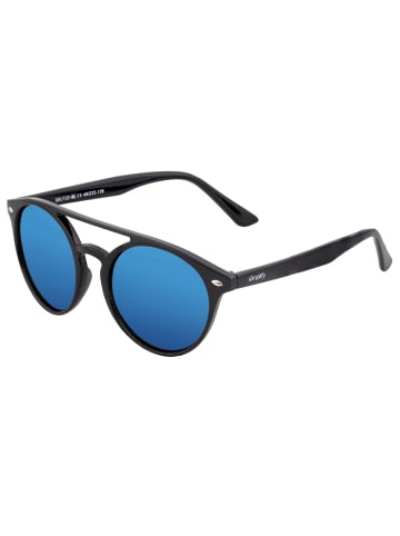 Simplify Polarisierte Sonnenbrille "Finley" in Schwarz/Blau