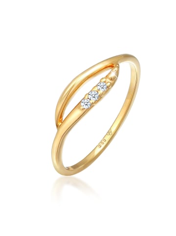 Elli DIAMONDS  Ring 585 Gelbgold Verlobungsring in Gold