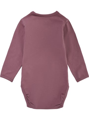 Hummel Hummel Druckknopf Body L/S Hmlfastwo Mädchen in WISTFUL MAUVE