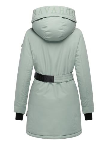 Navahoo Wintermantel Frostkuss 14 in Smokey Mint