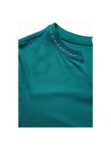 Cecil Langarmshirt in petrol green