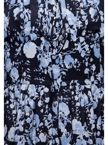VINAJA Women Dress in Black Multicolor
