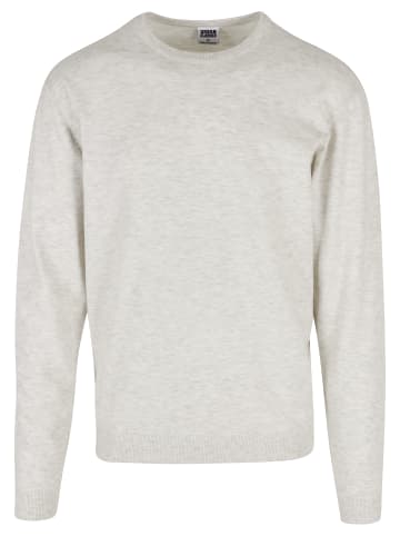 Urban Classics Crew Neck Jumpers in lightgrey