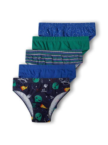 Minoti 5er-Set: Slips 19brief7 in Blau