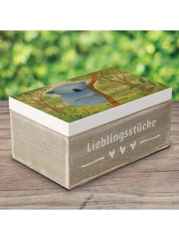 Mr. & Mrs. Panda Kiste Koalabär Design ohne Spruch in Weiß