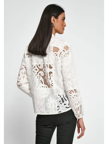 TALBOT RUNHOF X PETER HAHN Bluse Blouse in weiss