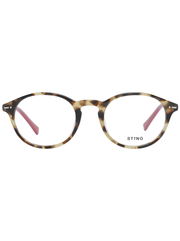 Sting Unisex Optische Fassungen Panto Braun