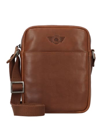 Greenburry Vintage Mini Bag Umhängetasche Leder 17 cm in natur