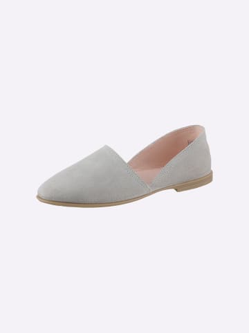 Heine Slipper in hellgrau