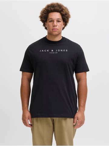 JACK & JONES PLUS T-shirt in Black Beauty