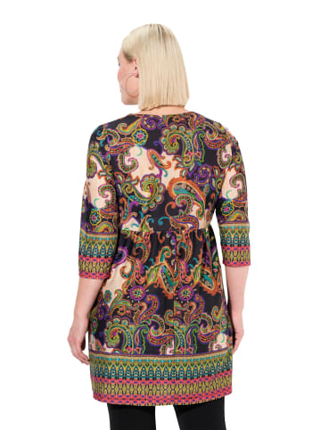 Ulla Popken Longshirt in schwarz